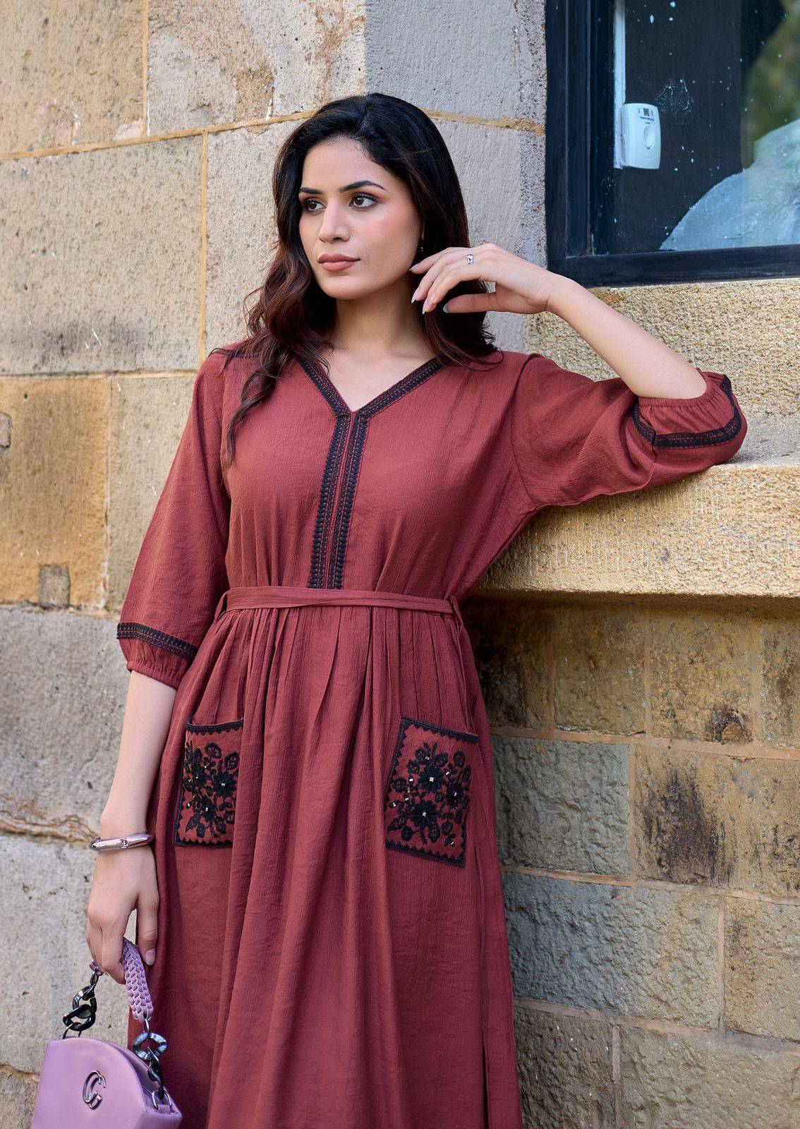 Aleena By KADLEE 3001 To 3005 Series Beautiful Festive Suits Colourful Viscose Weaving kurtis At Wholesale Price